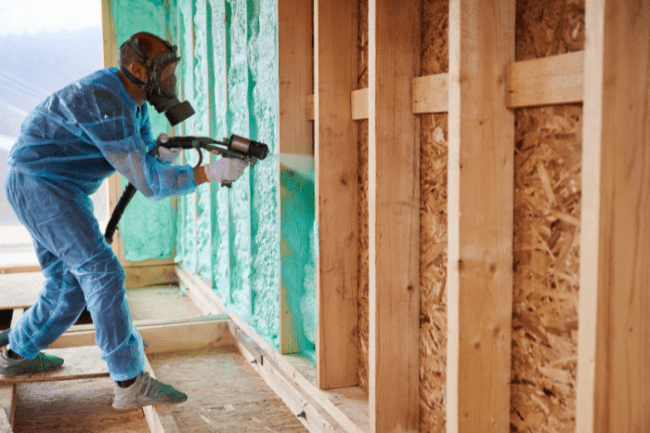 spray foam insulation